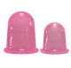 Silicone massage cupping, polycarbonate vacuum cup with pump